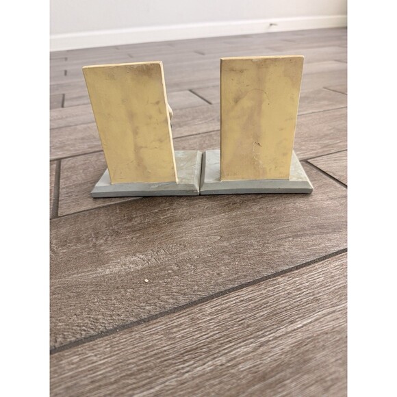 Rare Norman Rockwell Bookends Saturday Evening Post The Principal 820/2000 - Picture 5 of 12